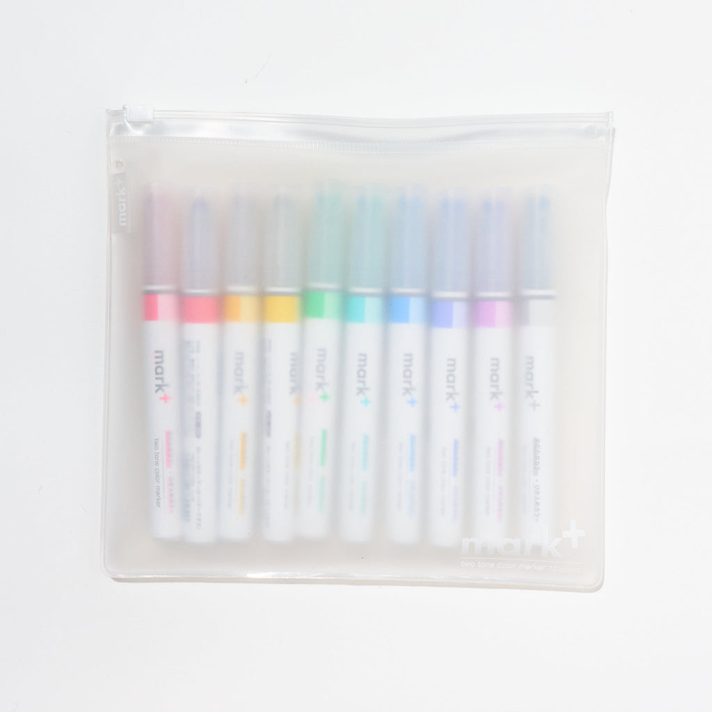 Marktus Dual Tone Color Highlighter Set / KOKUYO