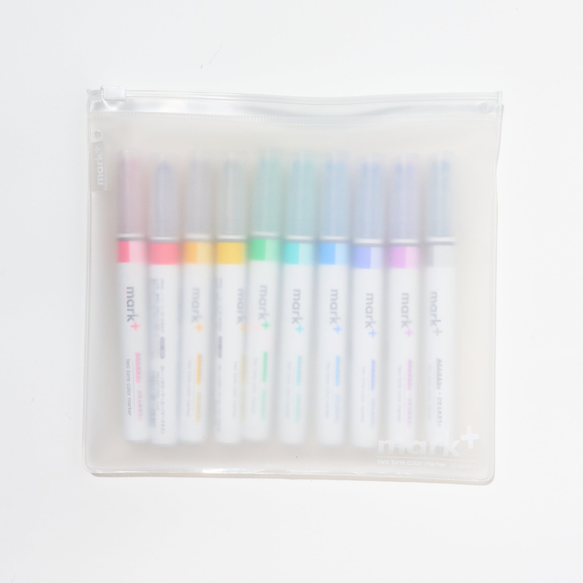Marktus Dual Tone Color Highlighter Set / KOKUYO