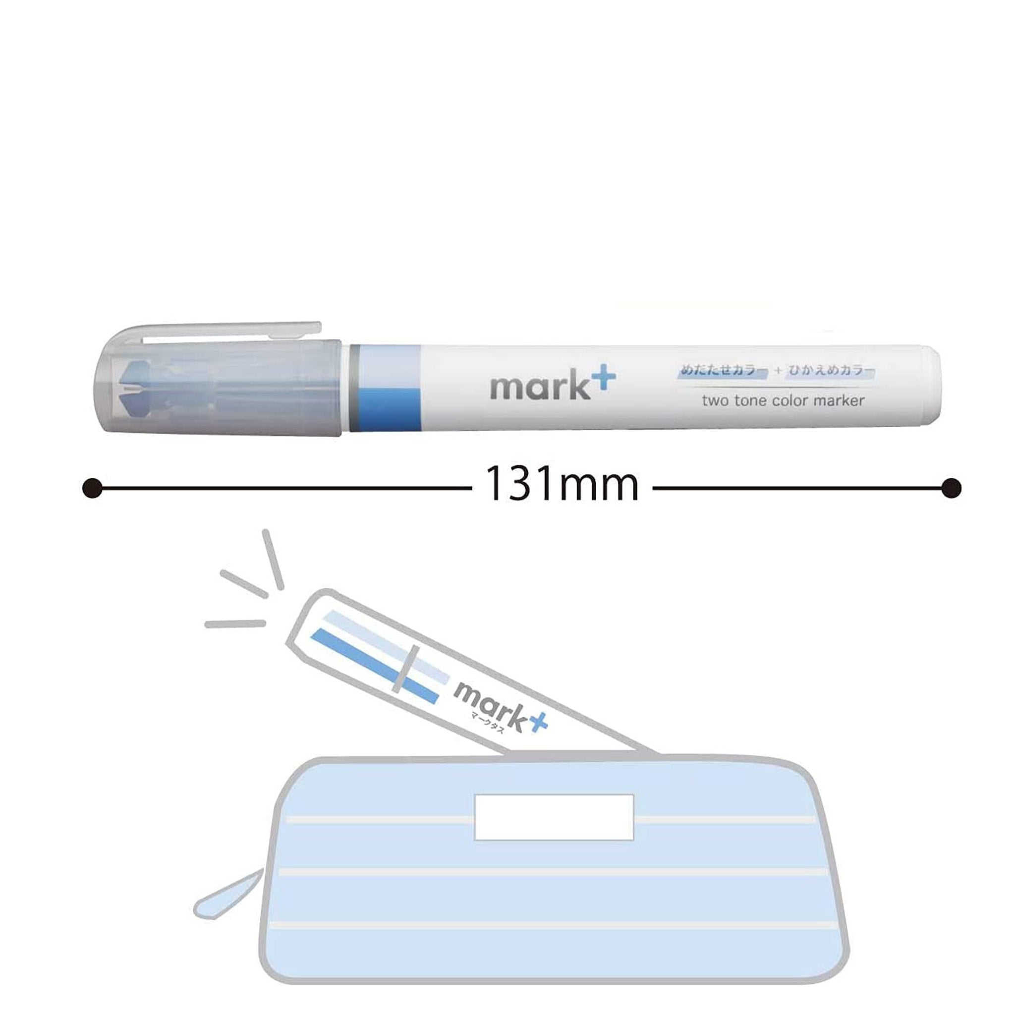 Marktus Dual Tone Color Highlighter Set / KOKUYO