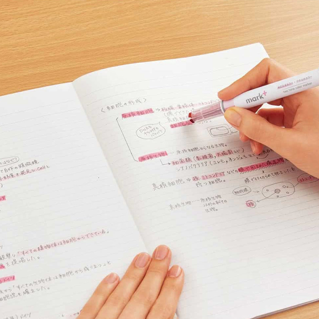 Marktus Dual Tone Color Highlighter Set / KOKUYO