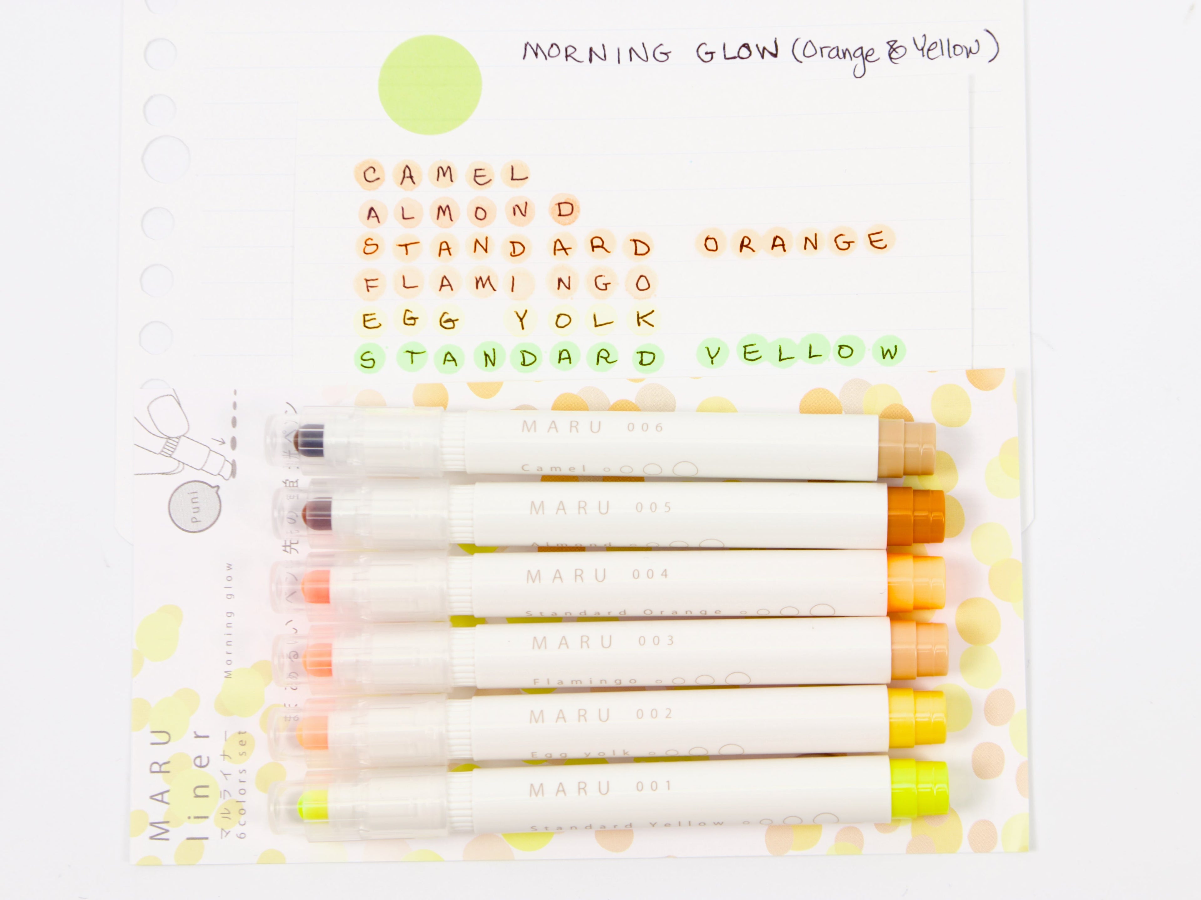 Kobaru Maru Liner 6 Color Sets