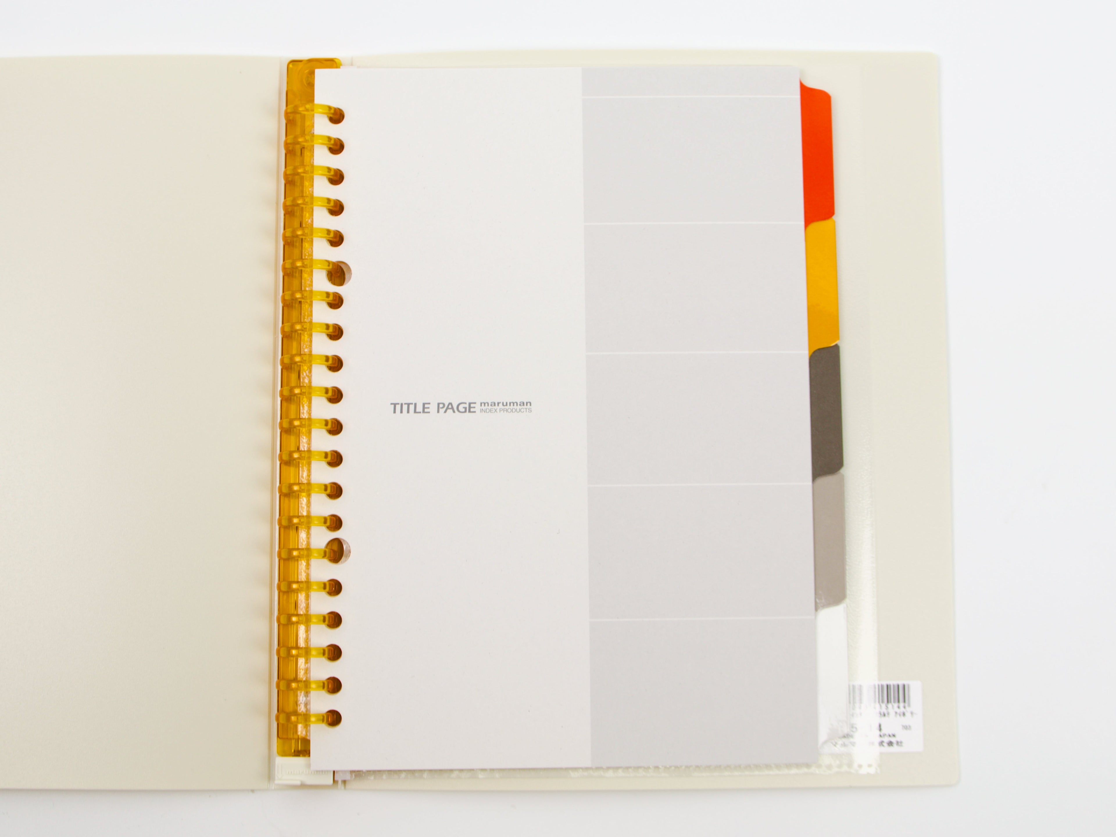 Maruman Clarte Loose Leaf Binder A5