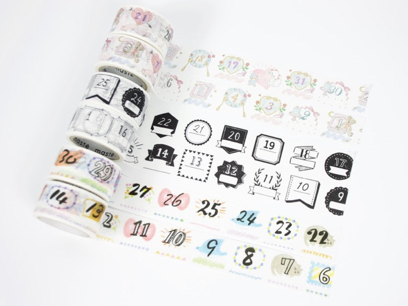 Mark's Inc. Day Perforated Writeable Washi