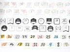 Mark's Inc. Day Perforated Writeable Washi