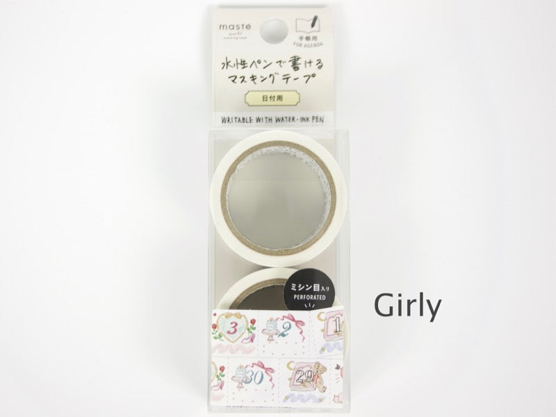 Mark's Inc. Day Perforated Writeable Washi
