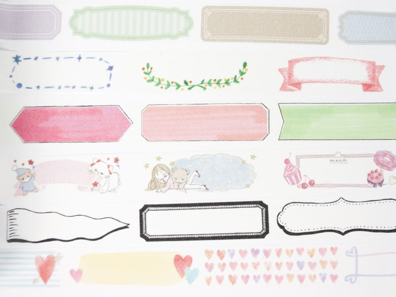 Mark's Inc. Title Perforated Writable Washi
