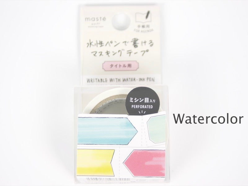 Mark's Inc. Title Perforated Writable Washi