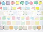 Mark's Inc. Monthly Perforated Writeable Washi
