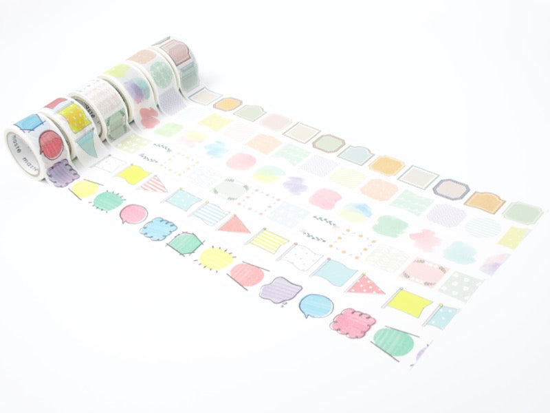 Mark's Inc. Monthly Perforated Writeable Washi