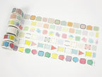 Mark's Inc. Monthly Perforated Writeable Washi
