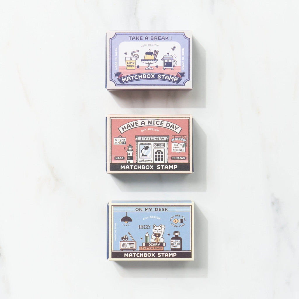 Match Box eric Collaboration Stamp Set / Sanby