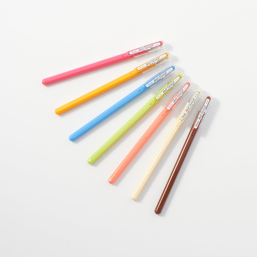 Mattehop Gel Ink Pen Set / Pentel