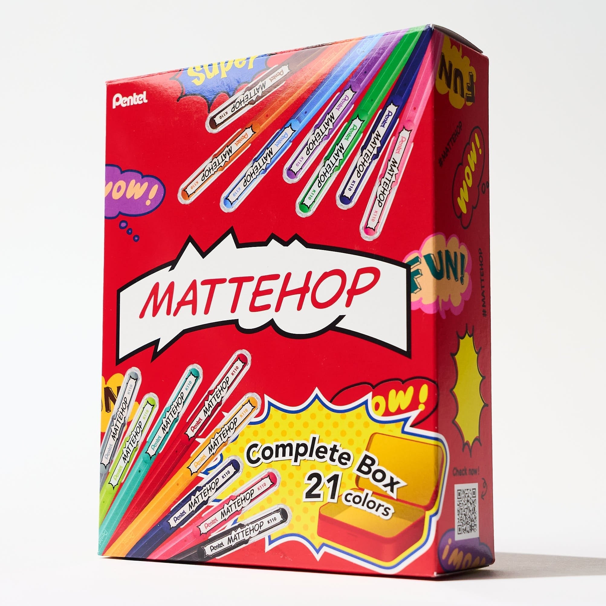 Mattehop Gel Ink Pen Set / Pentel