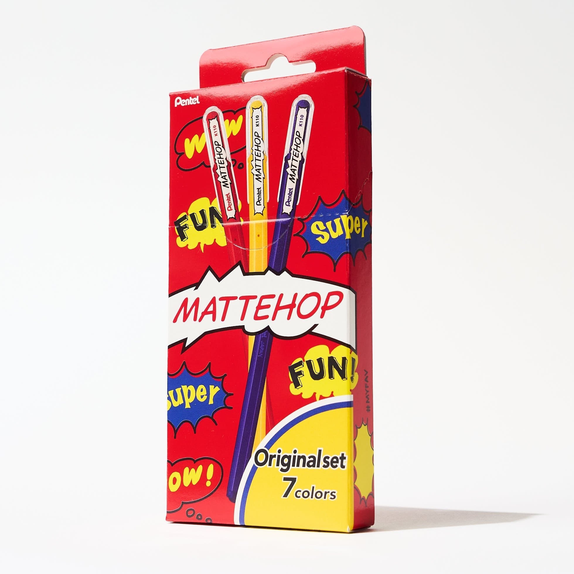 Mattehop Gel Ink Pen Set / Pentel