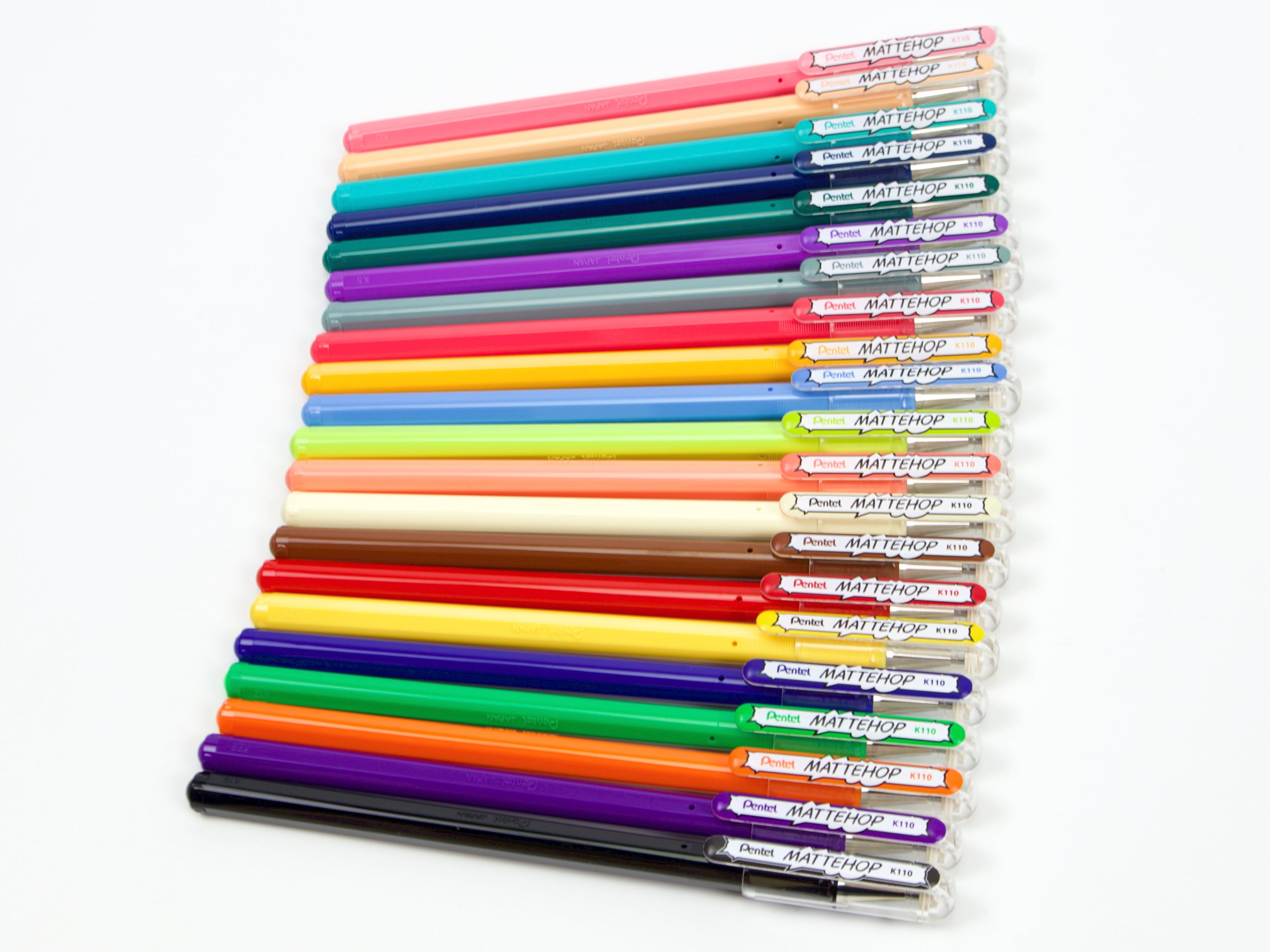 Pentel Mattehop 21 Color Set