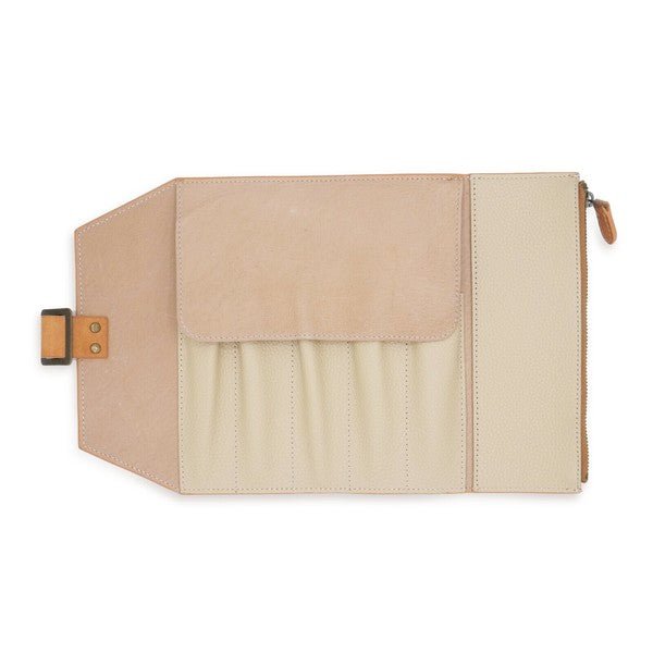 MAYA Leather Roll Pen Case / Luddite
