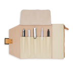 MAYA Leather Roll Pen Case / Luddite