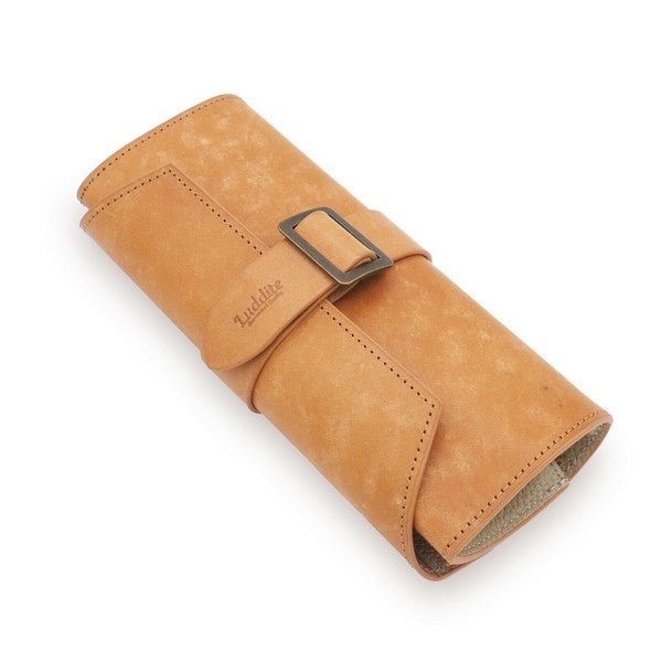 MAYA Leather Roll Pen Case / Luddite