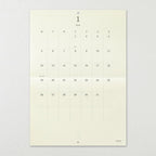 MD Bi-Fold Wall Calendar 2026 / MIDORI