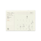 MD Bi-Fold Wall Calendar 2026 / MIDORI