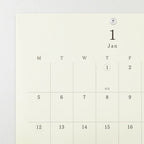 MD Bi-Fold Wall Calendar 2026 / MIDORI