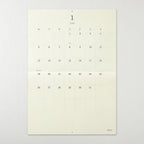 MD Bi-Fold Wall Calendar 2026 / MIDORI