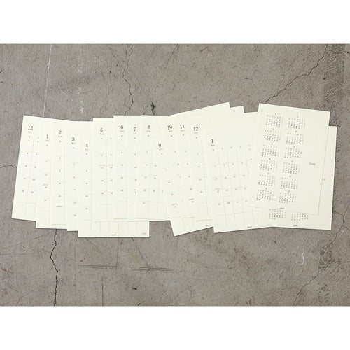MD Diary Sticker 2026 / MIDORI