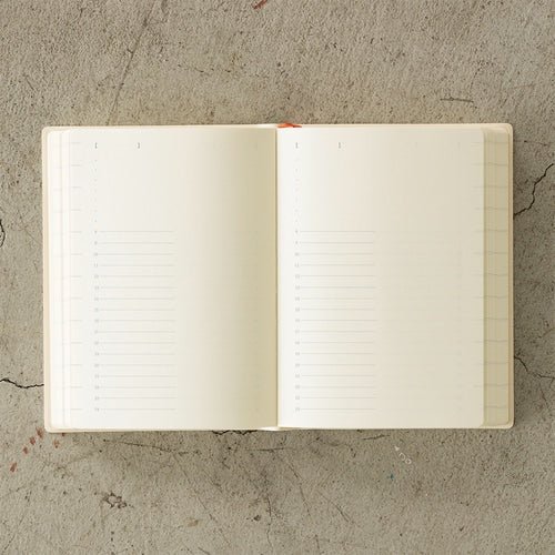 MD Notebook Diary 1 Day 1 Page 2026 / MIDORI