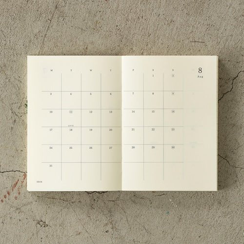 MD Notebook Diary 2026 / MIDORI