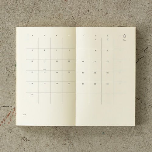 MD Notebook Diary 2026 / MIDORI