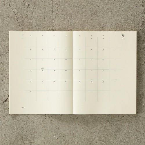MD Notebook Diary Slim 2026 / MIDORI
