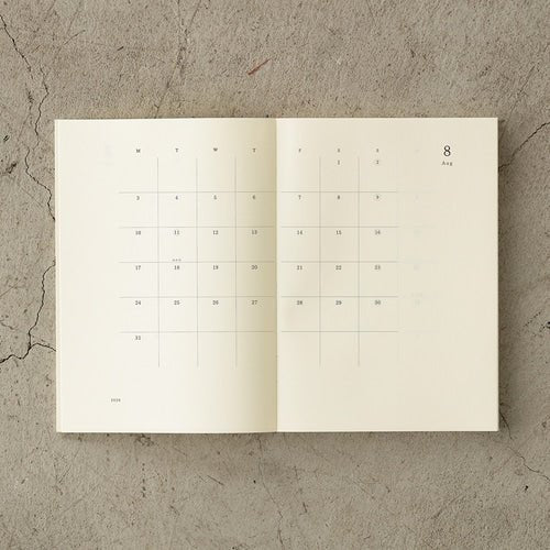 MD Notebook Diary Slim 2026 / MIDORI