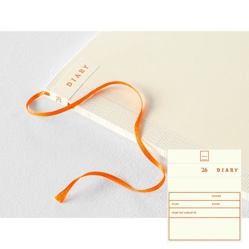 MD Notebook Diary Slim 2026 / MIDORI
