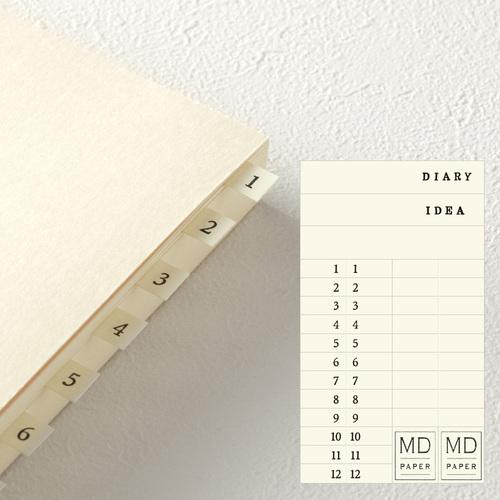 MD Notebook Journal A5 1 Day 1 Page / MIDORI