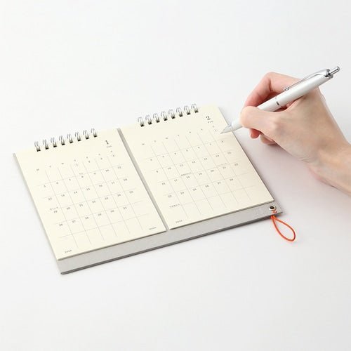MD Twin Monthly Desk Calendar 2026 / MIDORI