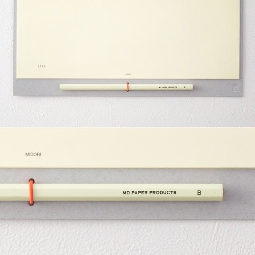 MD Wall Calendar 2026 with Pencil / MIDORI