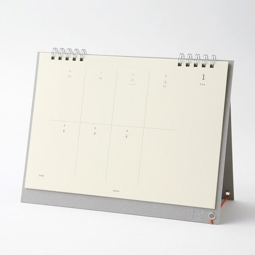 MD Weekly Desk Calendar 2026 / MIDORI