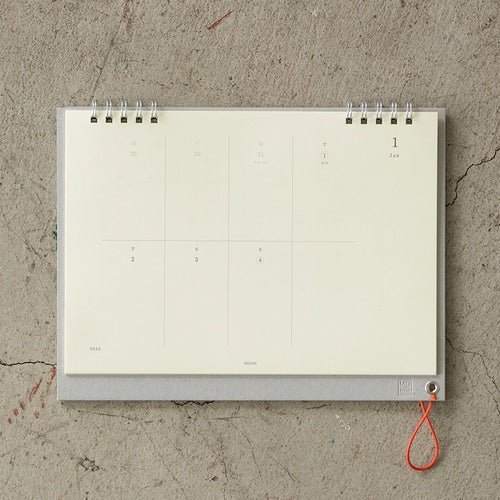 MD Weekly Desk Calendar 2026 / MIDORI
