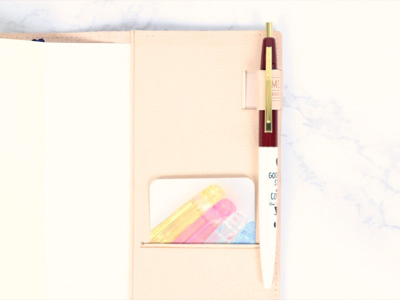 Midori MD Paper B6 Slim Notebook Goat Cover