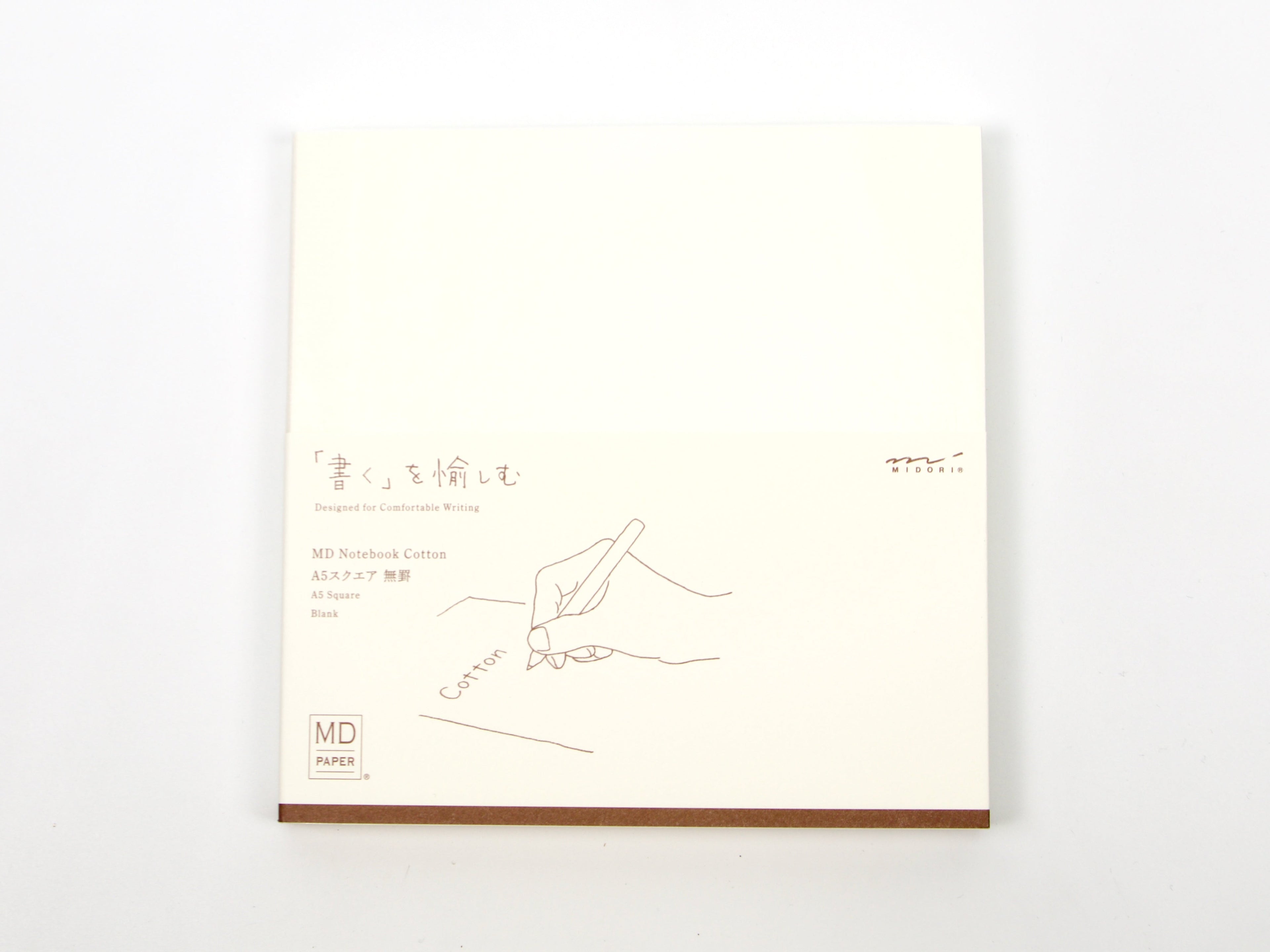 Midori MD Paper A5 Square Cotton Notebook