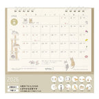 Medium Ring Desk Calendar 2026 / MIDORI