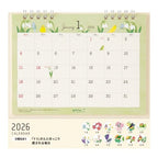 Medium Ring Desk Calendar 2026 / MIDORI