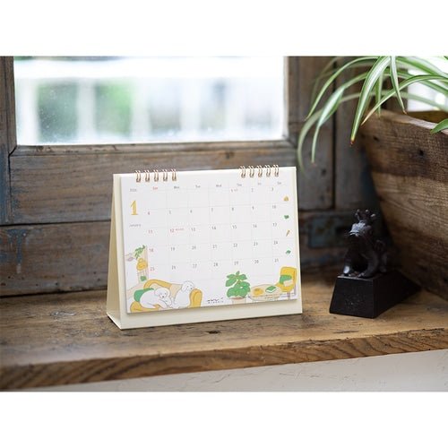 Medium Ring Desk Calendar 2026 / MIDORI