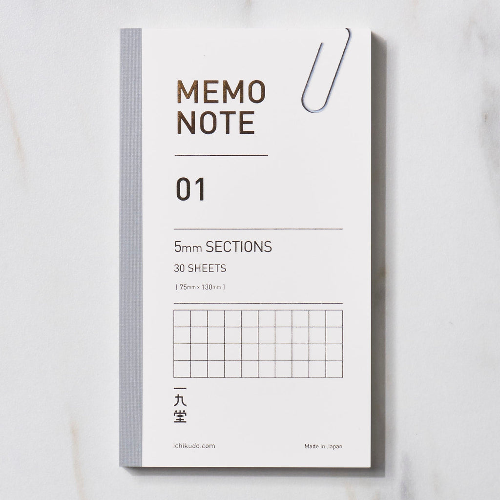 MEMO NOTE Mini Notebook / ICHIKUDO