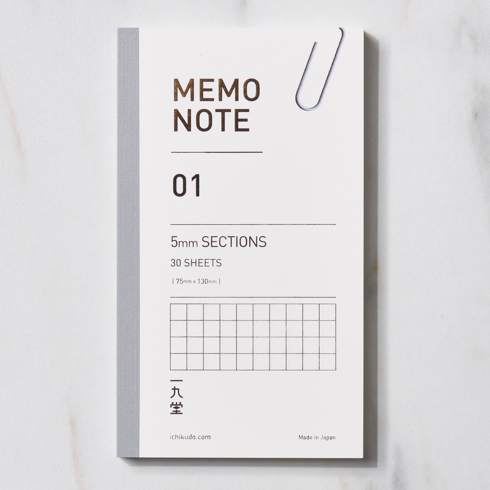 MEMO NOTE Mini Notebook / ICHIKUDO