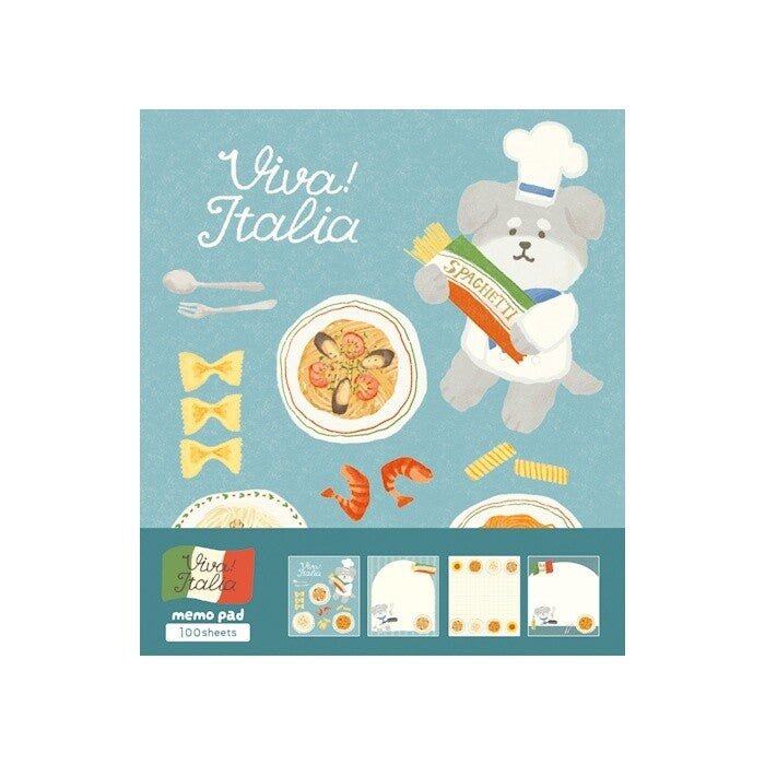 Memo Pad Viva! Italia Series / Furukawa Shiko