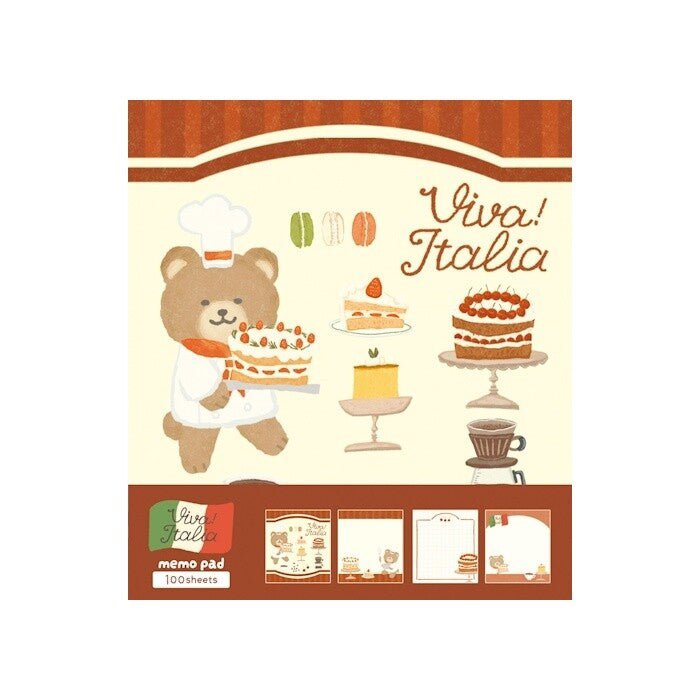 Memo Pad Viva! Italia Series / Furukawa Shiko