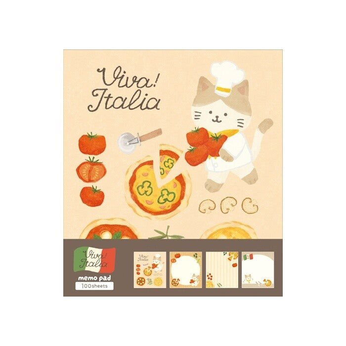 Memo Pad Viva! Italia Series / Furukawa Shiko