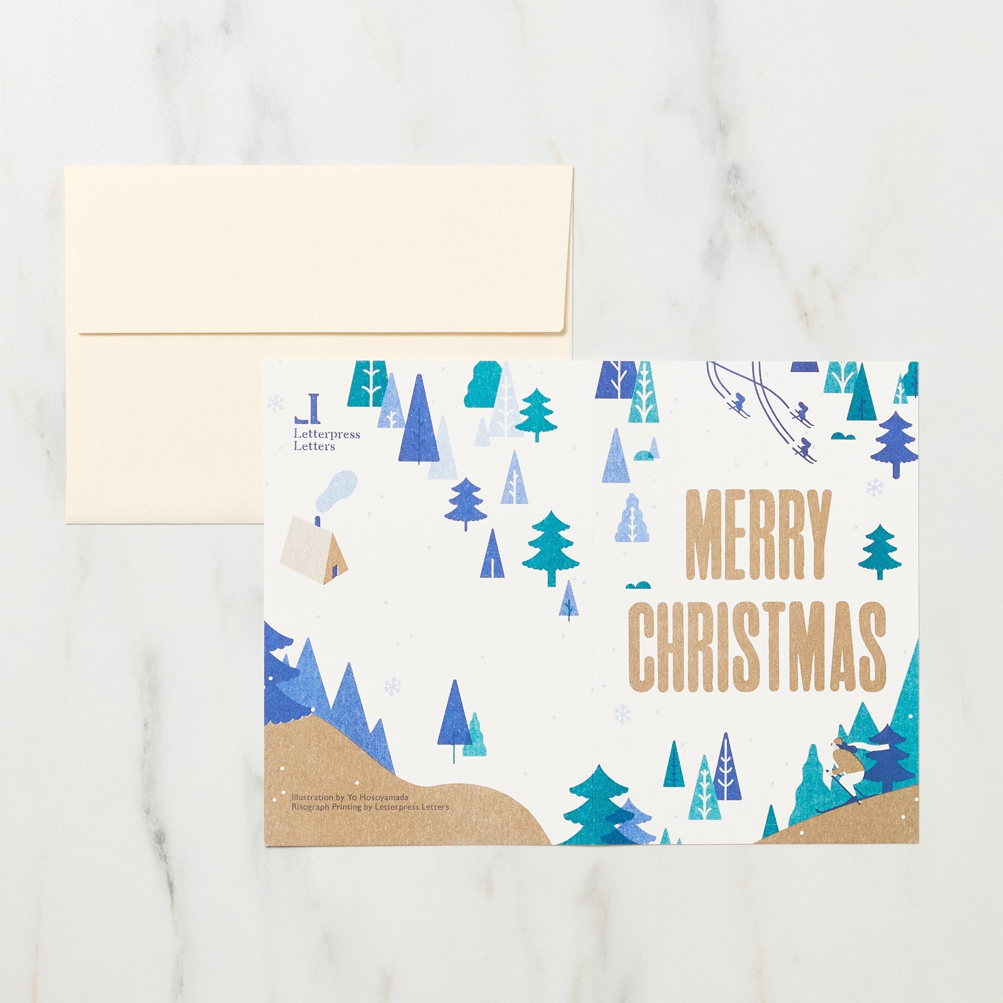 Merry Christmas Cards / Letterpress Letters
