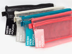 Midori Mesh Double Zip Case